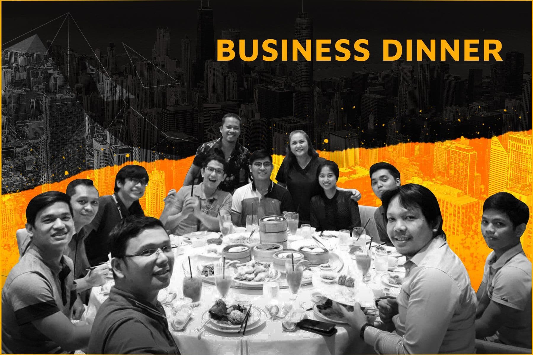 Another successful business planning session, made even more memorable by sharing a meaningful dinner together as one united team.